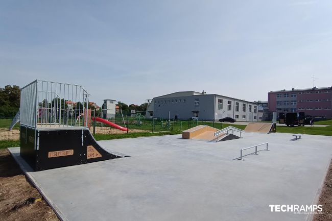 Modular skatepark - Wińsko