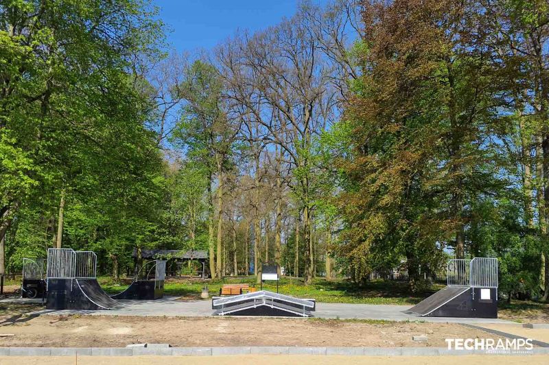 Skatepark Debrzno ul. Parkowa/Szkolna