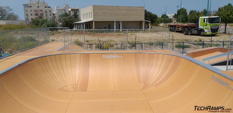 Modułowy bowl - Ramla skatepark