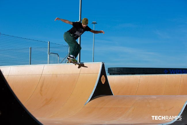 Modułowy skatepark - Rzezawa