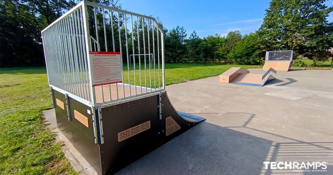 Modulárny skatepark – Leoncin