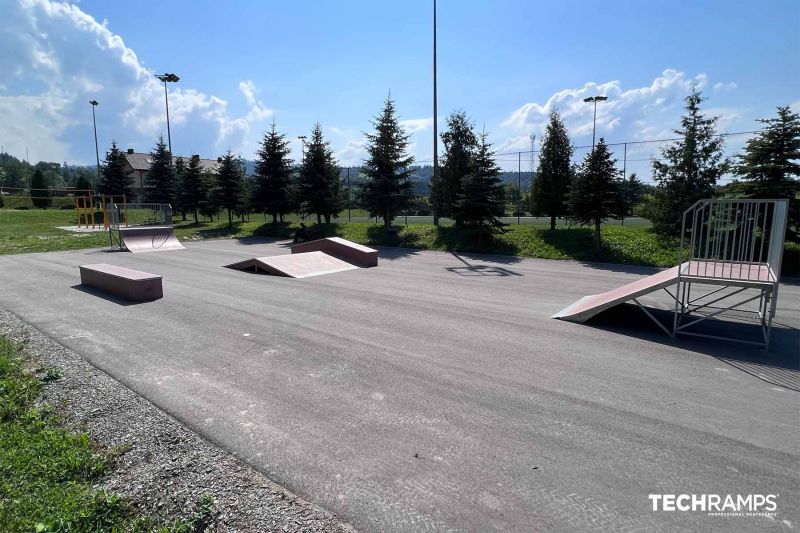 Modulární skatepark - Raba Wyżna 