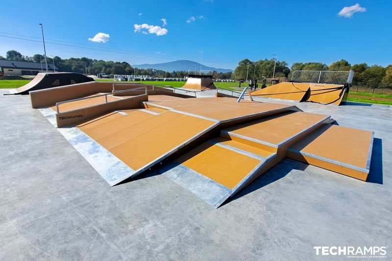 Modulární skatepark Skatepark Łodygowice