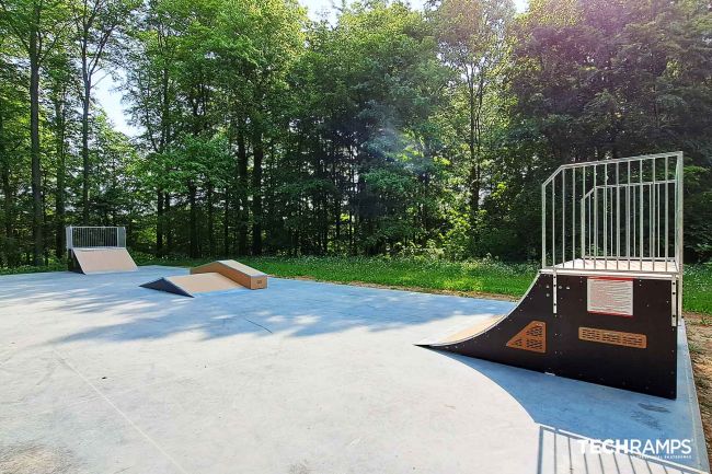 Modulární skatepark - Cewice