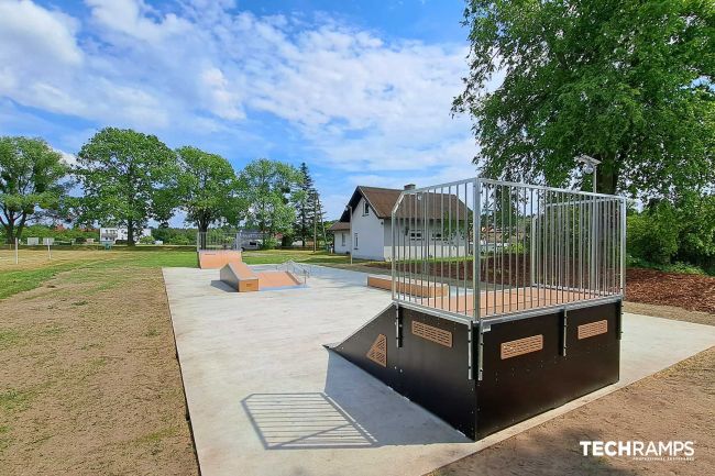 Modulární skatepark - Otmice