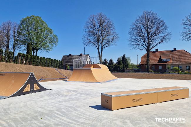 Modulární skatepark - Połczyn Zdrój