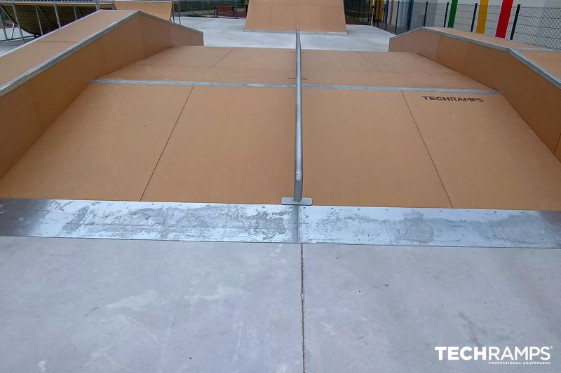 Modulární skateparky Skatepark Techramps Krzeptów