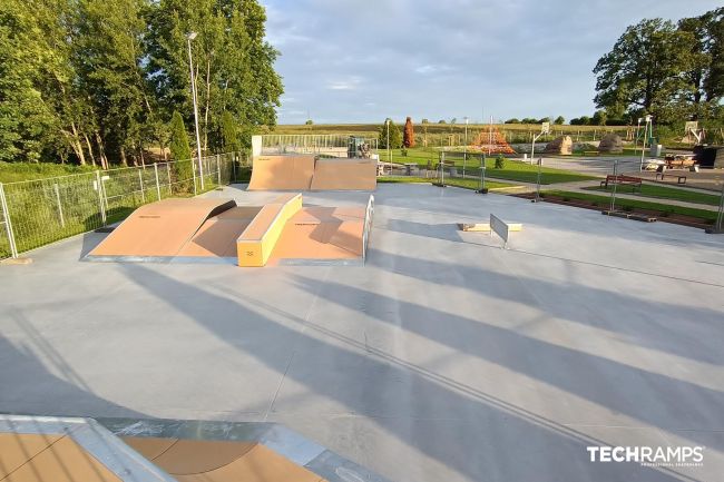 Modulær skatepark -Wisznia Mała