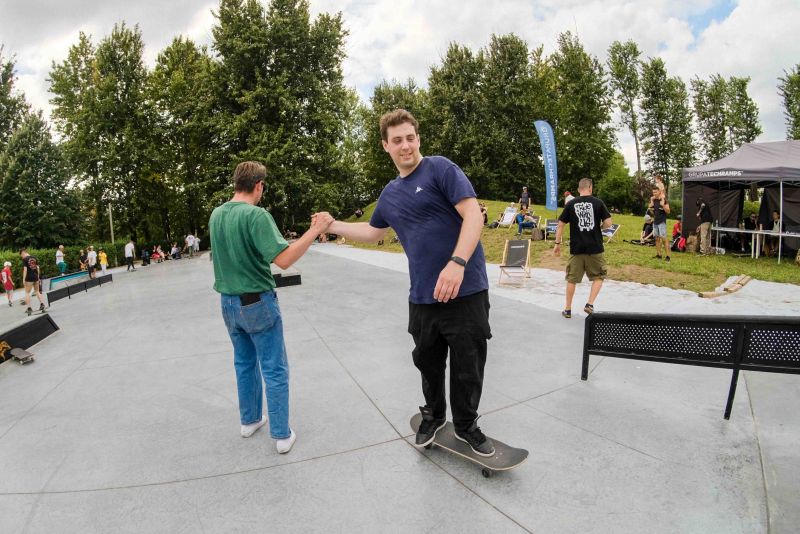 Opening of the skatepark - Kraków Widok