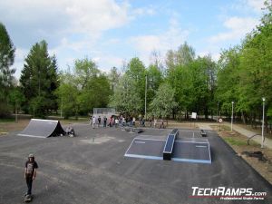 Ostrowiec Świętokrzyski Skatepark panorama