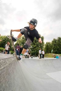 Otwarcie skateparku - Kraków Widok