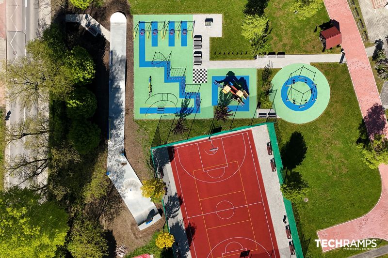 skatepark in cemento 