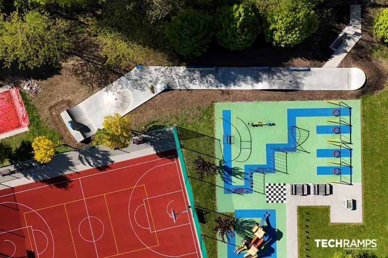 skatepark in cemento 