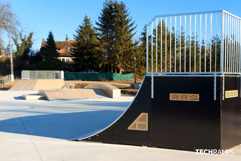 Modularer Skatepark 