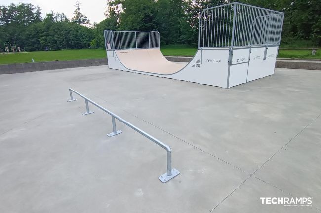 Polietylenowy skatepark - Kluczbork