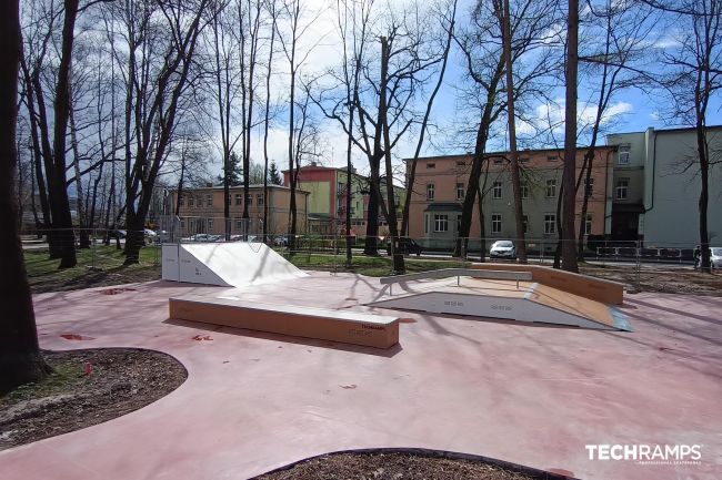 Polyethylene skatepark - Czechowice-Dziedzice