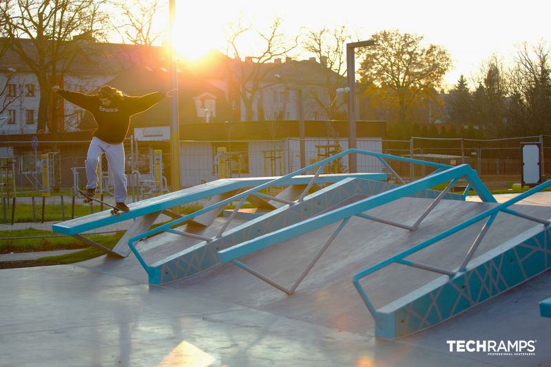 Hubby na skateparku w Brzeszczach 