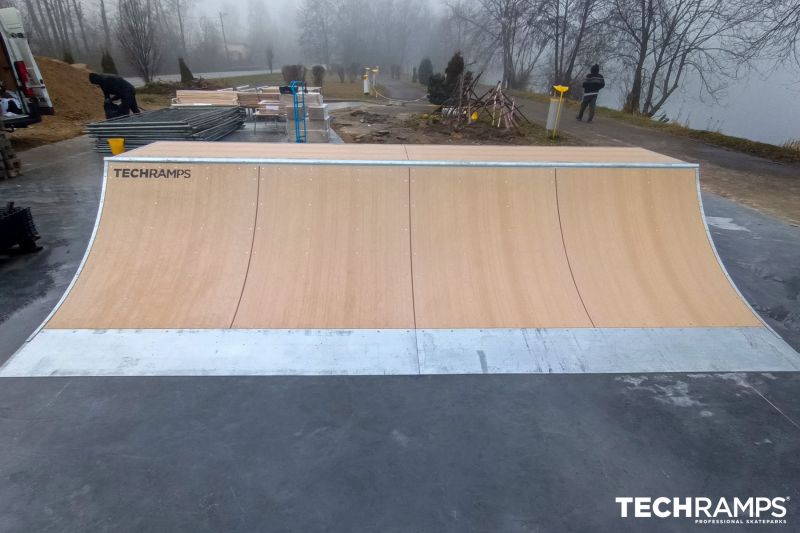 Skatepark Techramps à Wolbrom