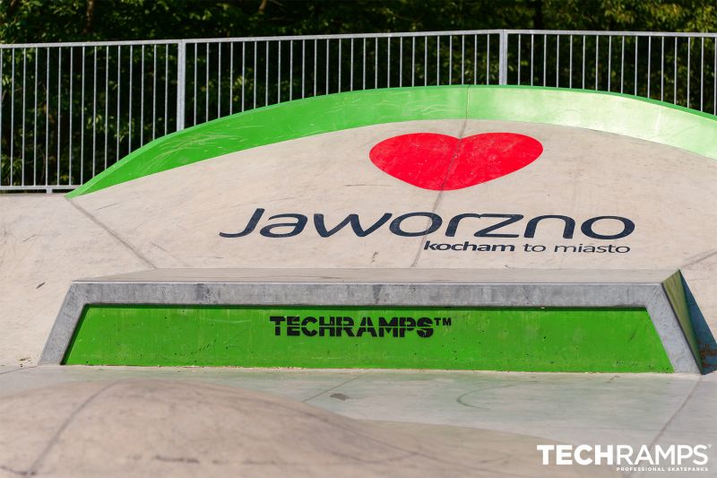 Le skatepark Techramps à Jaworzno 