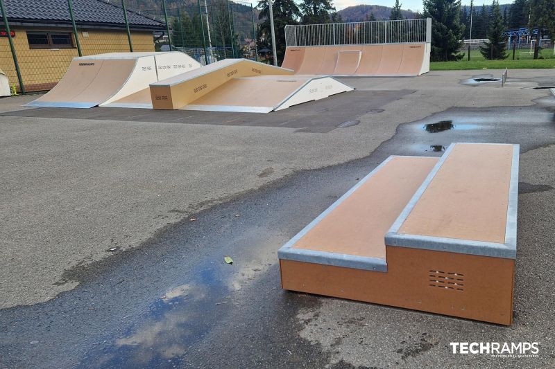 Przeszkody - skatepark polietylenowy 