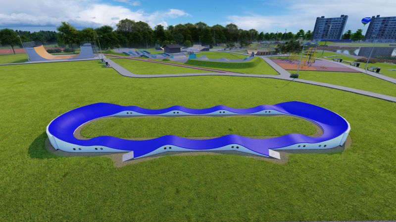 pumptrack modułowy 