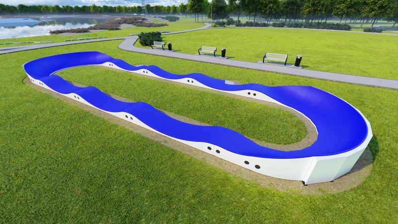 pumptrack modułowy 