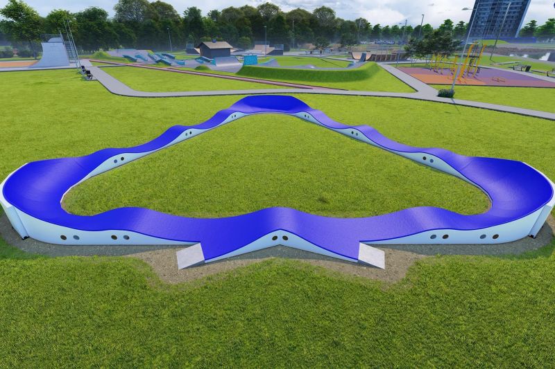 pumptrack modułowy 