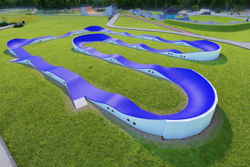 pumptrack polietylenowy 