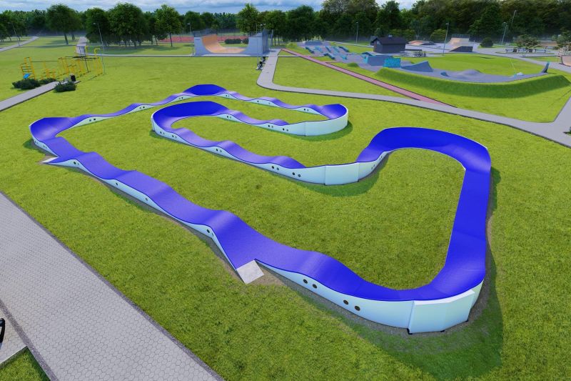 pumptrack polietylenowy 