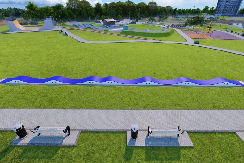 pumptrack modułowy 