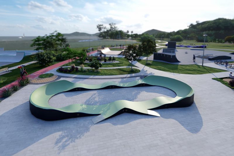 pumptrack modulárna dráha pumtrack