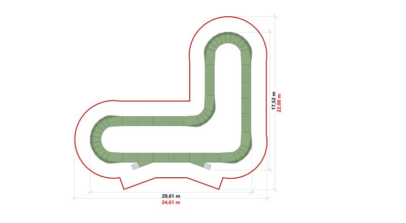 pumptrack čerpacia dráha