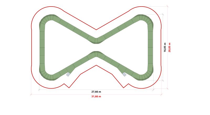 pumptrack čerpacia dráha