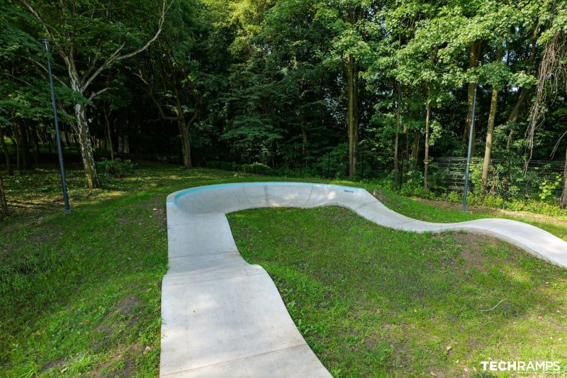 Wojkowice skatepark Techramps 