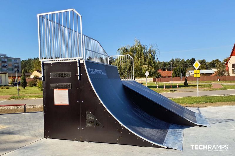 Quarter Pipe + Mini Quarter - Skatepark Swierże Górne