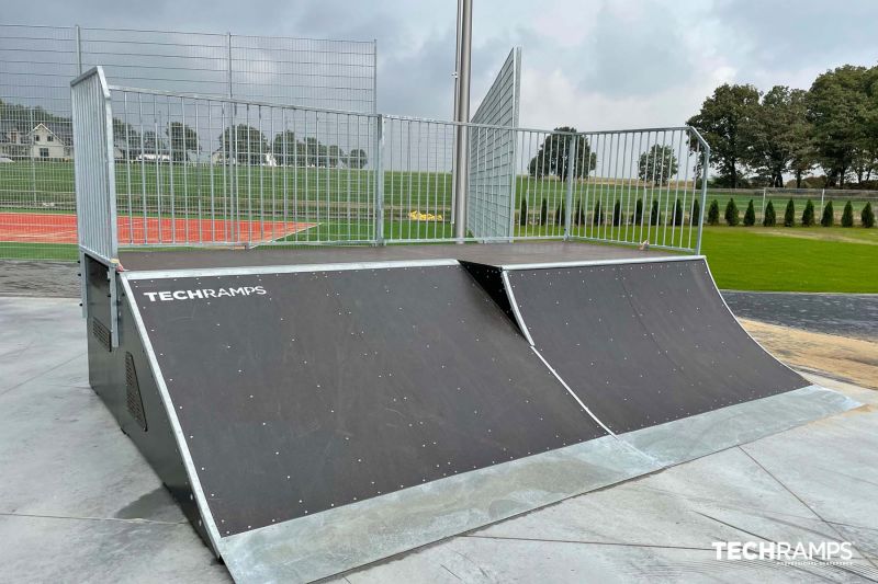 Překážky - Skatepark Lipin 