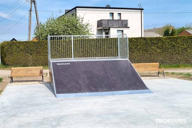 Rampa della banca - Żelistrzewo skatepark