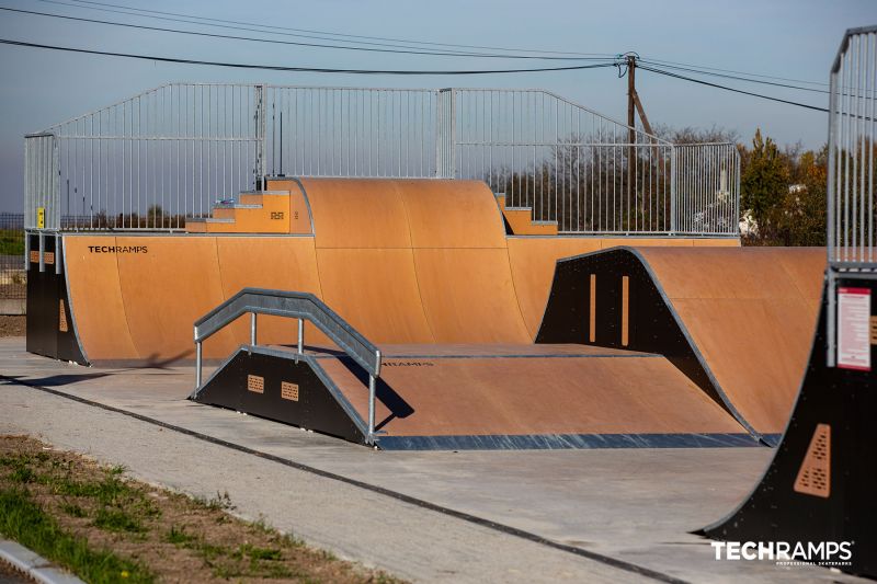 Roll-in - skatepark 