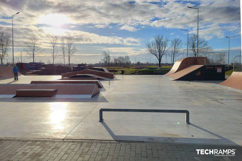 Rovné zábradlie - skatepark 