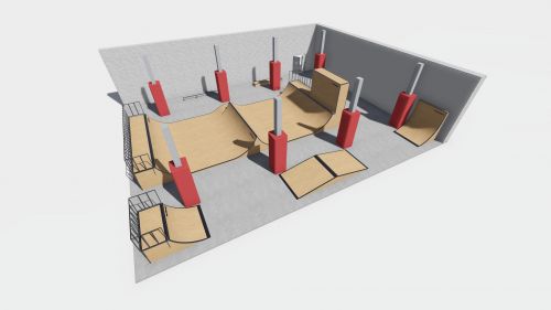 Sample modular skatepark 211018