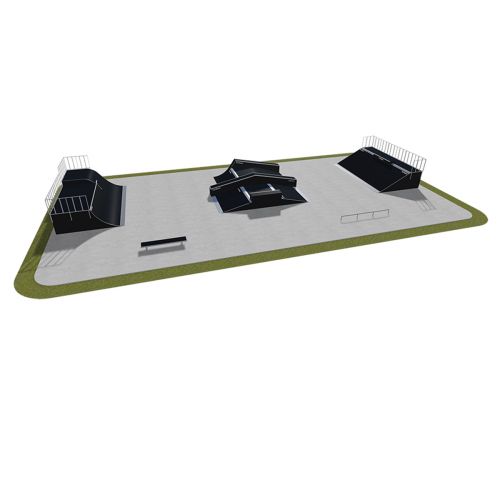 Sample modular skatepark 520115