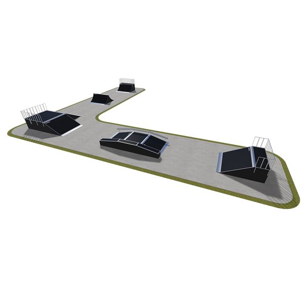 Sample modular skatepark 530115