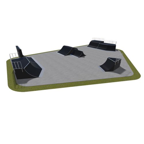 Sample modular skatepark 550115