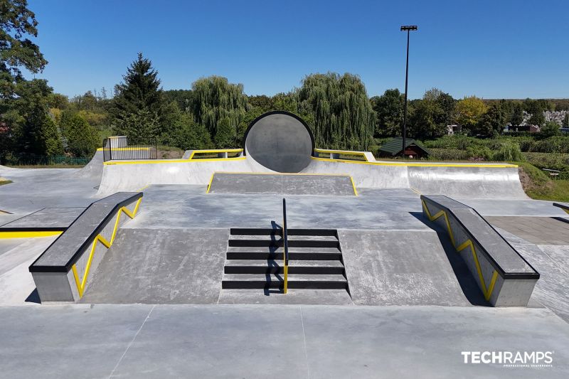 schody skatepark 