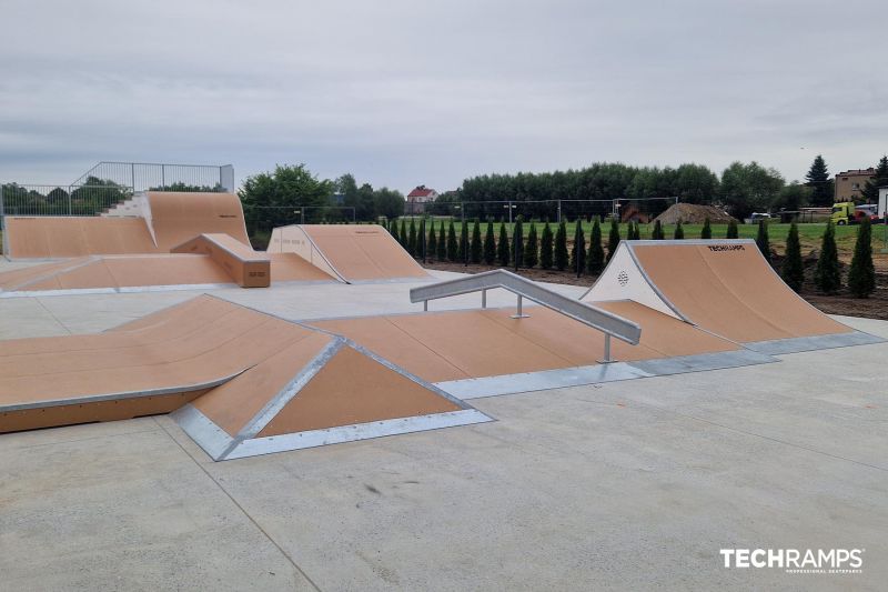 polyetylénový skatepark 