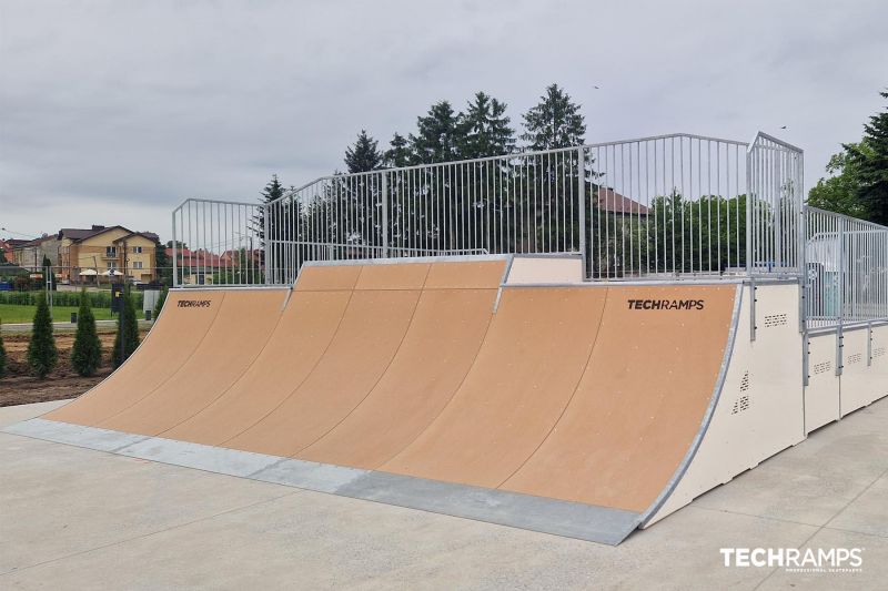 polyetylénový skatepark 