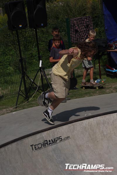 Skateboardowy JAM w Radzionkowie 2010 - otwarcie Betonowego skateparku