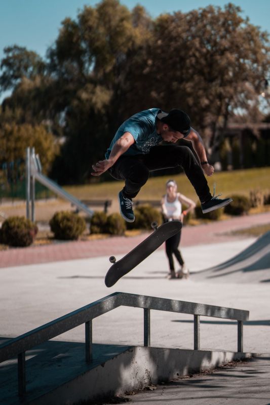 Skatepark i beton 