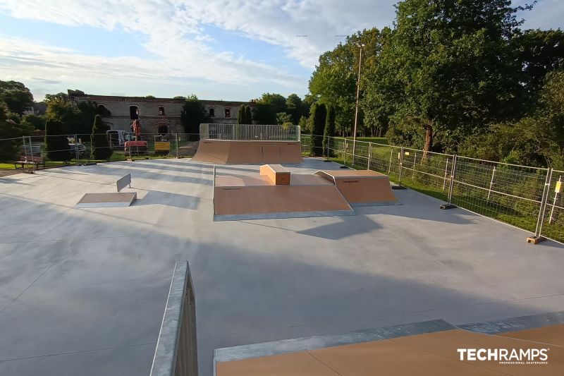 skatepark modułowy