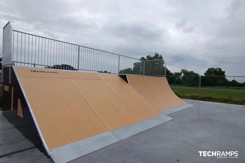 Skatepark modułowy - Hażlach